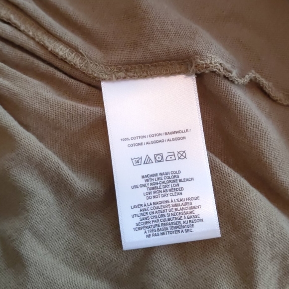 We the Free Continental Peplum Tank, Army Green - Picture 10 of 11